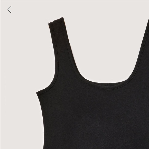 Nasty Gal Square Neck High Leg Bodysuit - Picture 2 of 6